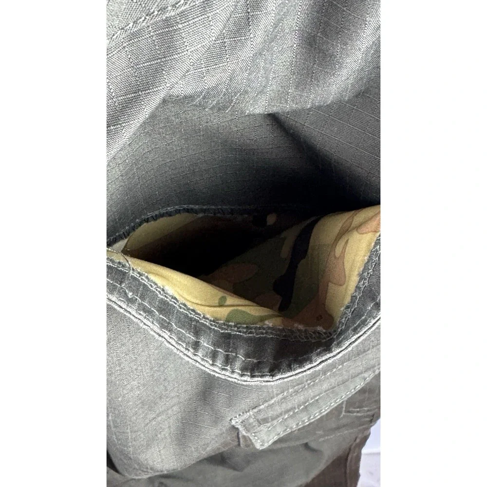 Free Soldier Cargo Pants 34x28 Tactical Ripstop‎ Gray Outdoor Hiking
